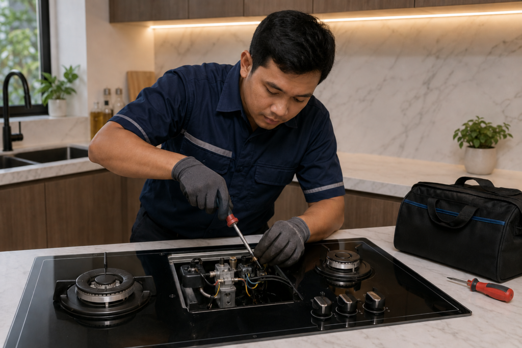 Service kompor electrolux